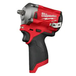 Boulonneuse à chocs compacte MILWAUKEE M12FIWF12-0 FUEL 4933464615 (sans batterie ni chargeur)