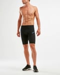 2XU Run Dash Compr Shorts M - BLK/DNF - L