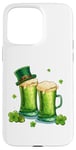 iPhone 15 Pro Max St. Patricks Day Paddys Design Fun to Beers Whiskey Party Case