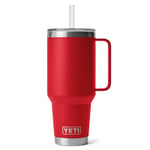 Yeti Rambler 42 Oz Straw Mug - Rescue Red