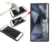 Full Frame Glas skydd Samsung Galaxy S24 Ultra 5G (SM-S928B/DS) (Svart)