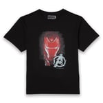 T-shirt Avengers Endgame Iron Man Brushed - Homme - Noir - XS