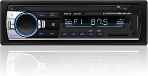 Autoradio Bluetooth,Main Libre Stéréo Auto Radio Supporte AUX/SD/USB / MP3 / MAV,FM Radio Voiture Récepteur avec Télécommande(Q307)