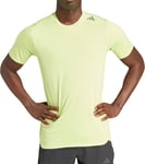 adidas Designed 4 Training Mens Training Top Green Short Sleeve Gym T-Shirt