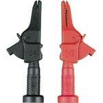 Gossen Metrawatt - Jeu de pinces crocodiles KY95-3 femelle 4 mm cat iii 1000 v noir, rouge 1 pc(s)