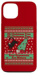 iPhone 13 Oh Christmas Tree Ugly Christmas Sweater cat Funny cat lover Case