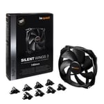 Be Quiet! (BL065) Silent Wings 3 14cm Case Fan, Black, Fluid Dynamic Bearing