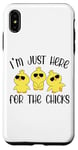 Coque pour iPhone XS Max I'm Just Here for the Chicks - Adorable poussin de Pâques