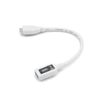 System-S Micro USB 3.0 OTG Cable USB A Host to Micro-B Plug for Galaxy Note 3