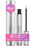 AMAZING Eyelash Growth Serum Lash Serum (XL Size - 8ml) NYK1 LashForce Eyelash Serum For Growth And Thickness - Lash Growth Serum For Eye lash Serum Growth To Grow Fuller Thicker Longer Natural Lashes