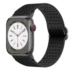 Supore Nylon Bracelet pour Apple Watch 38mm 40mm 41mm 42mm 44mm 45mm 49mm, Bracelet Elastique en Nylon Respirant et Léger pour iWatch Series 8/7/6/5/4/3/2/1/SE