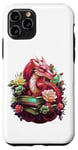 iPhone 11 Pro Bookish Dragons & Books & Dragons Reading a Book Dragon Red Case