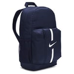 NIKE Unisex Academy Team Sports backpack (pack of 1) MISC Midnight Navy/Black/Wh