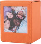 Étui de Rangement pour Films Instax Square, pour Support Photo Instax Square - Boîte Photo pour Fujifilm Instax Square (86x72mm) SQ1 SQ20 SQ40 SQ10 SQ6 SP-3 - Marron.[G1586]