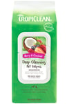 TROPICLEAN DEEP CLEANING WIPES 100ST