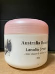 1 x Australia Beauty Lanolin Cream with Vitamin E & Aloe Vera 80g