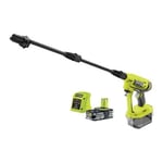 Pistolet haute pression Ryobi One+ 18V 22bars (avec 1 batterie et 1 chargeur) sans fil