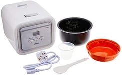 TIGER Rice Cooker JAJ-A55S-WS White 3 Cups 220-230V