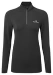 Ronhill Womens Tech Gore-tex Mercurial Jacket Running Shirt, Black/Bright White, 10 EU