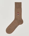 Falke Airport Santa Socks Nutmeg Melange