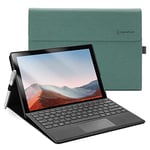 Omnpak Coque pour Microsoft Surface Pro 7+(2021)/ Surface Pro 7(2019)/ Surface Pro 6(2018)/ Surface Pro 5(2017)/ Surface Pro 4, Angle de Vision réglable, Compatible avec Le Clavier Type Cover