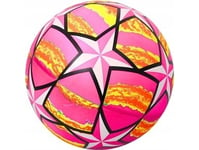 Leantoys Gummiboll Bright Stars Rosa 24 Cm