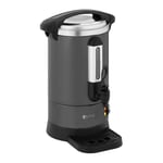 Machine À Café Filtre Pro Grande Cafetière Percolateur 6 l Inox Poignées Robinet