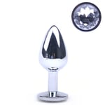 Buttplug Metall 2,5 cm Silver