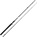 Savage Gear SG2 Vertical Specialist Spinning Rod, Cannes à Pêche, Cannes à Pêche Spinning, Predator, Brochet, Perche, Truite, Sandre, Unisex, Noir, 1,98 m, 7-21 g