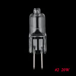 20pcs Halogen Lamp G4 12v Jc Type 20w