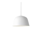 Muuto - Ambit Pendant Lamp Ø25, White - Riippuvalaisimet - TAF Studio - Valkoinen