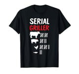 Serial Griller Christmas X-Mas Pajama Grill Chef BBQ Master T-Shirt