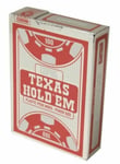 Texas Hold'em Gold poker cards - Red