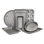 KitchenCraft Non-Stick Bake & Roast Starter Set - 8 Piece