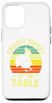 iPhone 12/12 Pro Thanksgiving Toddler Coolest Turkey At The Table Dinner Case