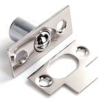 NICKEL BALES DOOR CATCH Small 16mm Cupboard/Frame Roller Ball Mortice Latch Lock