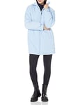 Amazon Essentials Doudoune mi-longue en polyester recyclé, coupe décontractée (grandes tailles disponibles) (Déjà Amazon Aware) Femme, Bleu Clair, 6XL Grande taille