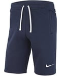 Nike M Short FLC Tm Club19 Sport Shorts - Obsidian/White/X-Large