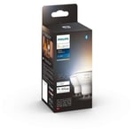 PHILIPS Hue White Ambiance Ampoules LED connectées GU10 Compatible Bluetooth ...