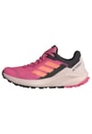 adidas Femme Terrex Rider Trail Running Shoes Chaussures de Course sur Sentier, Pink Fusion/Amber Tint/Pink Fusion, 37 1/3 EU