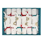 CHRISTMAS Leaping Reindeer Luxury Christmas Medium Crackers (6 Pack)