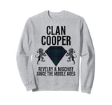 Cooper Clan Scottish Name Coat Of Arms Tartan Family Party Sweatshirt