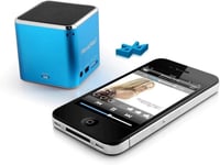 Mini enceinte Bluetooth portable Prise en charge de la carte MicroSD Soundstation mobile compacte pour Smartphones Tablettes Ordinateurs portables BT-X2 (Bleu).[G301]