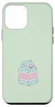 Coque pour iPhone 12 mini Tiny Milk Lover Boîte à lait Kawaii Vert pâle