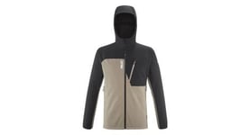 Veste softshell millet magma shield beige noir