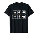 Quacks Funny Physics Pun T-Shirt