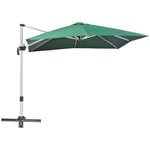 3 x 3Metre Cantilever Roma Parasol Garden Umbrella with Cross Base