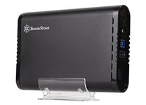 SilverStone SST-TS07 - Boîtier disque dur externe USB 3.0 pour SATA HDD 3.5 pouces, noir