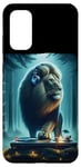 Coque pour Galaxy S20 Lion DJ : musique électronique de House Animal Lovers Jungle Funny