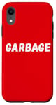 Coque pour iPhone XR Garbage For Trump Team Garbage American Garbage Truck Funny